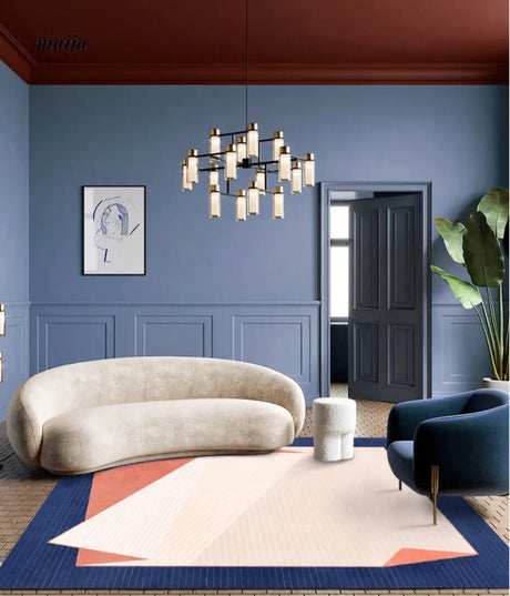 Klein Blue Quiet Atmosphere Rug from maija