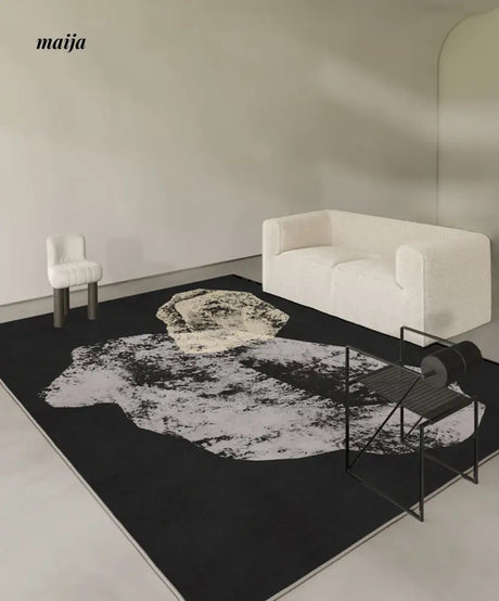 Coastline Geometric Retro Rug from maija