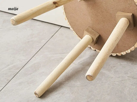Log Style Stool from maija