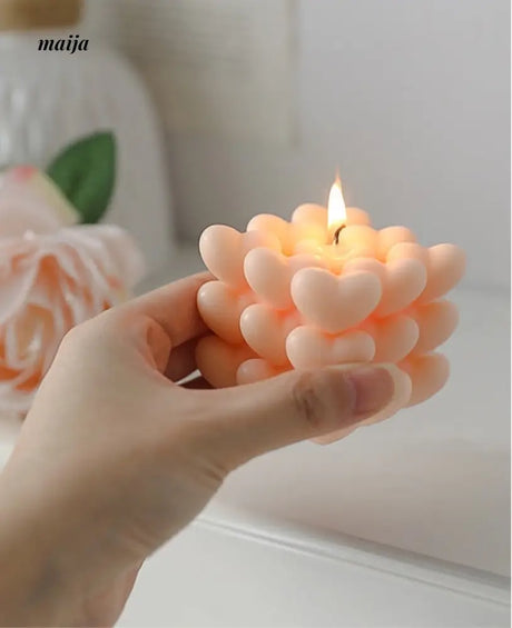 Fluttery Heart Candle from maija