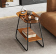 Melanie Oval Tinted Glass Coffee Table from maija