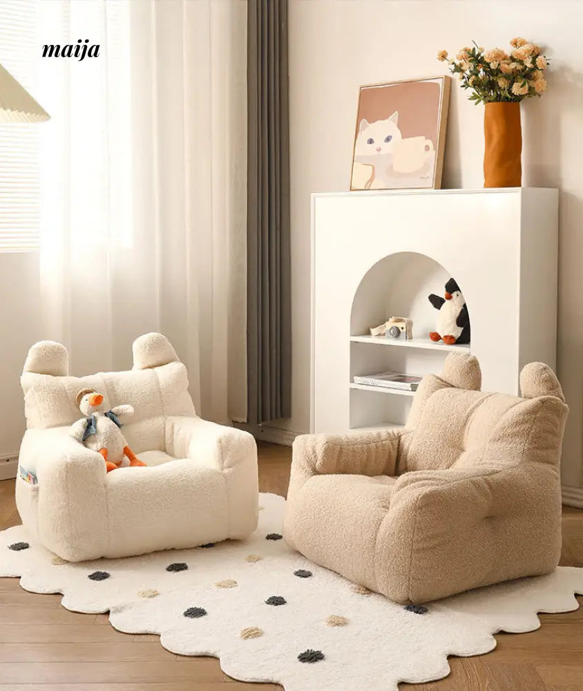 Kids Reading Boucle Armchair from maija
