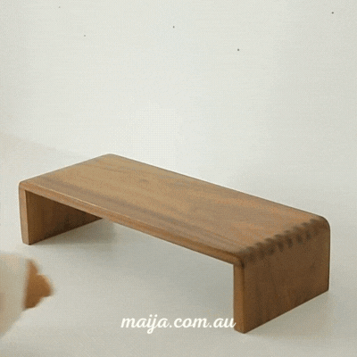KIMACHI Simple Wooden Monitor Stand from KIMACHI