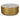SAVALLE 1m Round Elm Coffee Table with Brushed Brass Siding