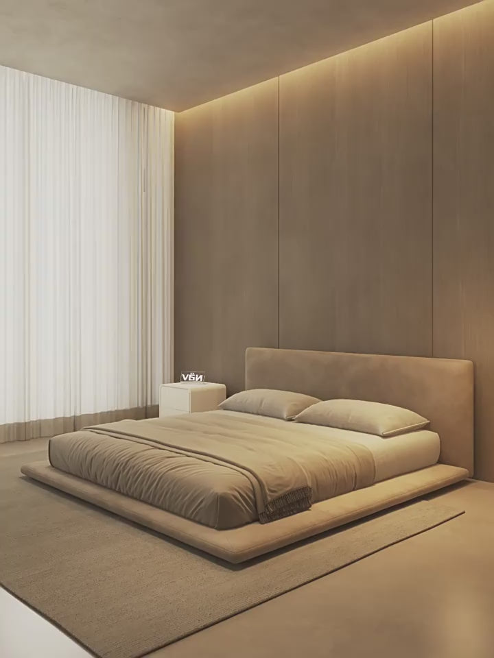 NAVI Crepe Fabric Bed