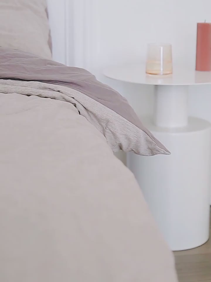 MINEFINE Wrought Iron Bedside Table