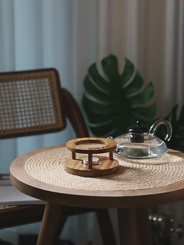 Wooden Candle Heating Stove