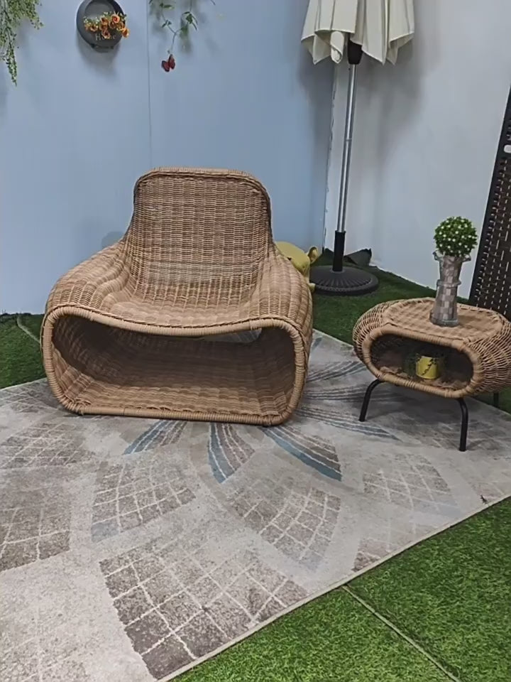 GERMAIN Phillippe Rattan Outdoor Sofa