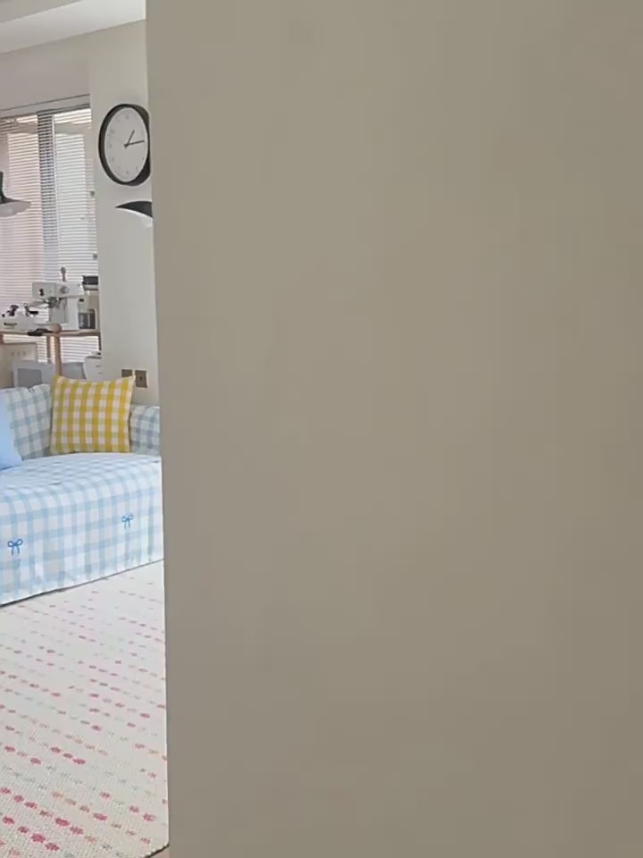 Checkered Sofa Cover