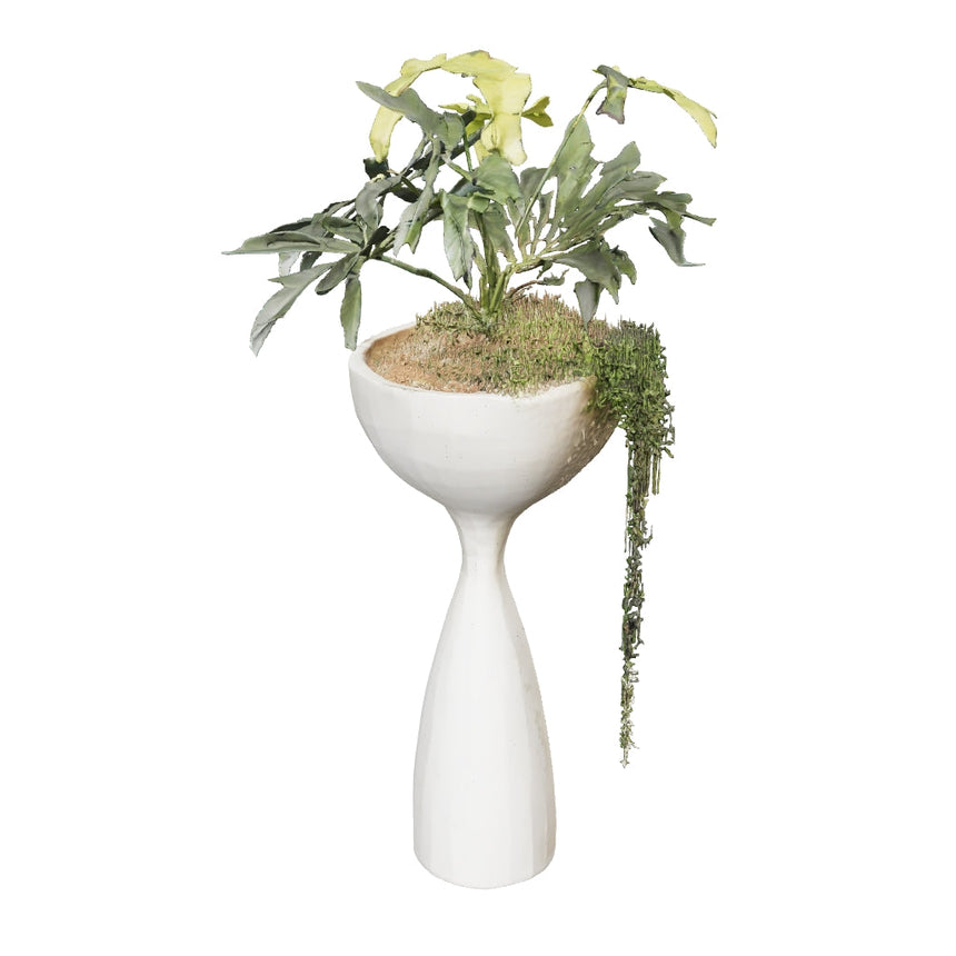 Alien Scoop Standing Flower Pot