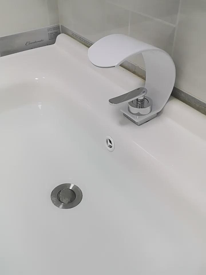 C Shaped Waterfall Faucet