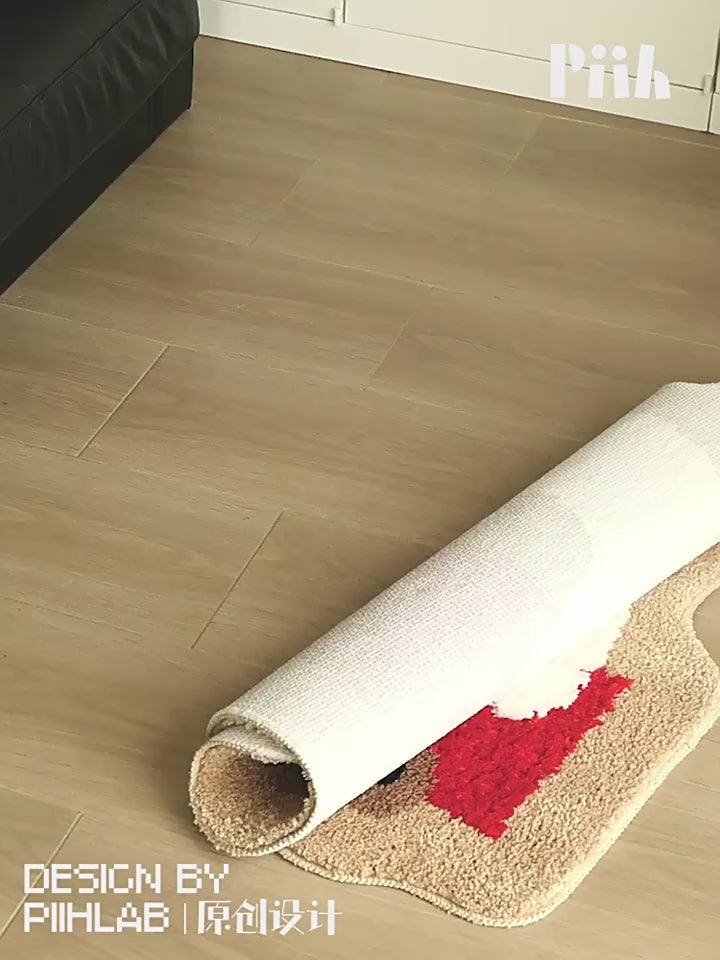 PIIHLAB Rabbit Rug