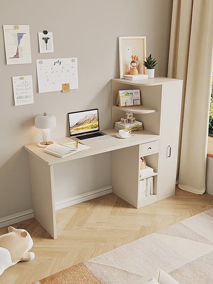 Sumaya Desk with Shelves