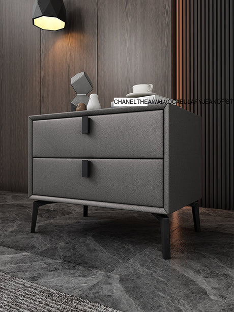 FASATI Jaxon Elegant Solid Wood Bedside Table from FASATI