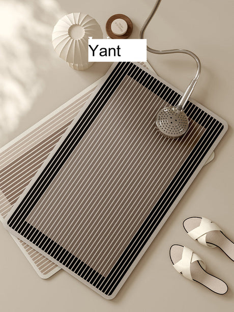 VANT Matsumoto Ultra-Absorbent Quick-Dry Bathroom Mat from VANT