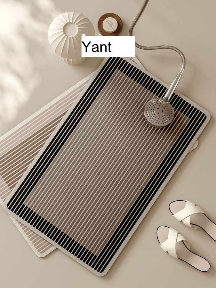VANT Matsumoto Ultra-Absorbent Quick-Dry Bathroom Mat from VANT