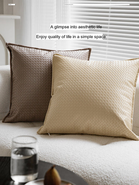 VANT Montserrat Light Luxury Soft Cowhide Pillow Case from VANT
