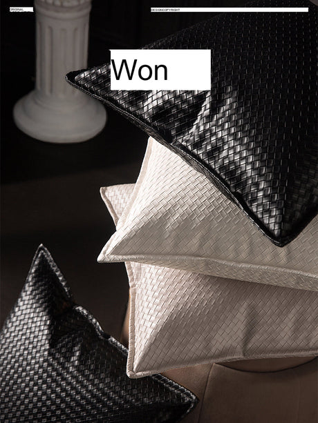 VANT Araminta Elegant Braided Luxury Cushion Pillow from VANT