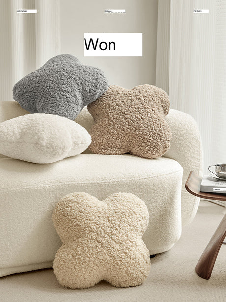 VANT Santiago Four-Leaf Clover Plush Pillow from VANT