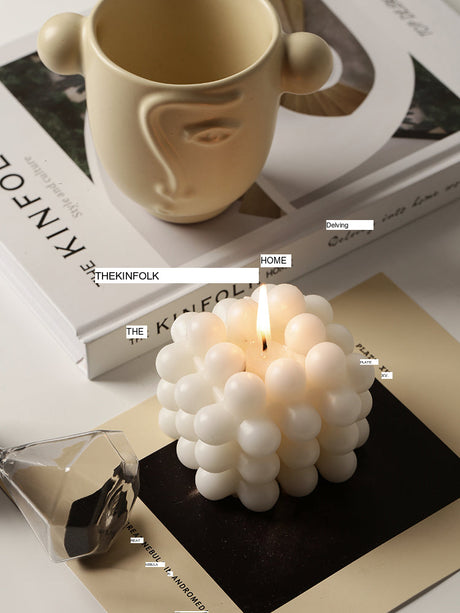 BEN HANMEI Aeliana Soft-Glow Scented Candle Decor from BEN HANMEI