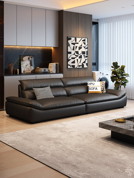 DIPU Roman Modern Leather Sofa from DIPU