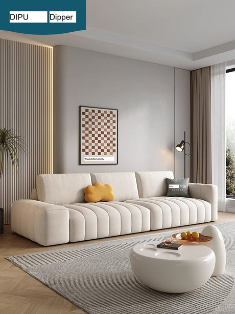 DIPU Landry Scandinavian Cream Modern Sofa from DIPU