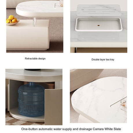QUANMU Alejandro Elegant Multi-Functional Coffee Table from QUANMU