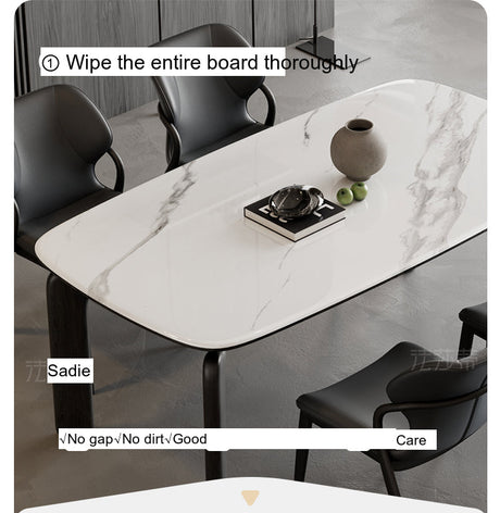 FASATI KAIROS Minimalist Solid Wood Dining Set from FASATI
