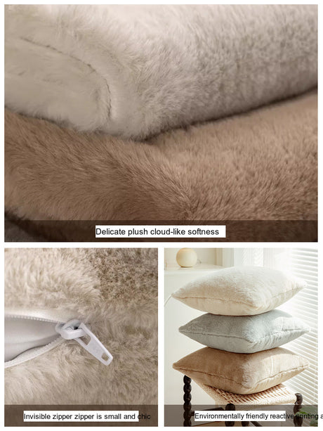 VANT Zephyra Plush Cozy Luxury Pillow Cover from VANT