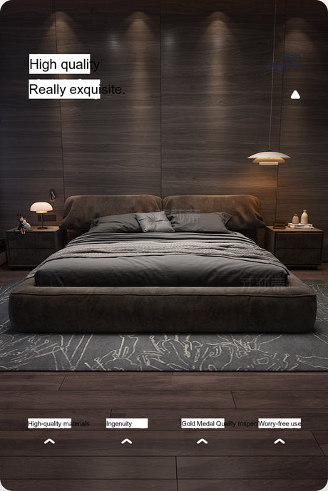 FASATI Oliver Luxurious Nordic Bed Cream  Double Bed from FASATI