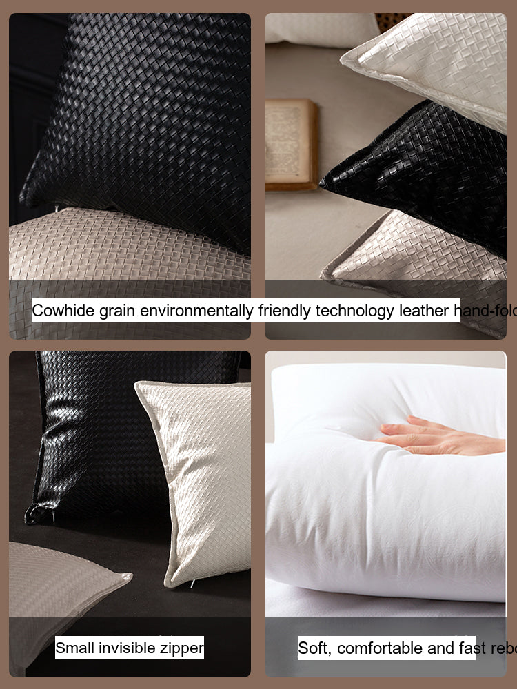 VANT Araminta Elegant Braided Luxury Cushion Pillow from VANT