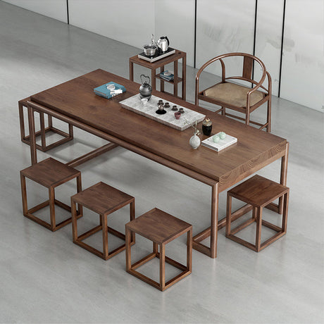 JINYI Amara Elegant Solid Wood Zen Table Set from JINYI