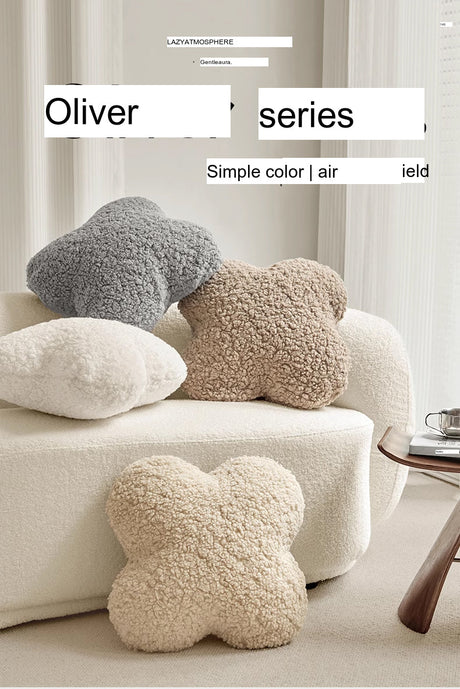VANT Santiago Four-Leaf Clover Plush Pillow from VANT