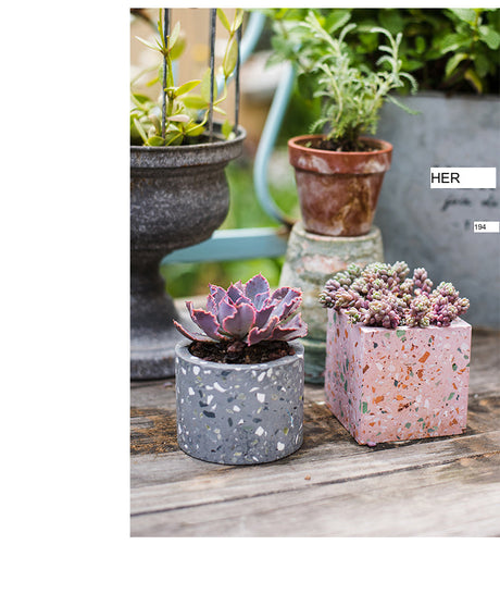 JUHAN Alhambra Creative Geometry Art Flowerpot from JUHAN