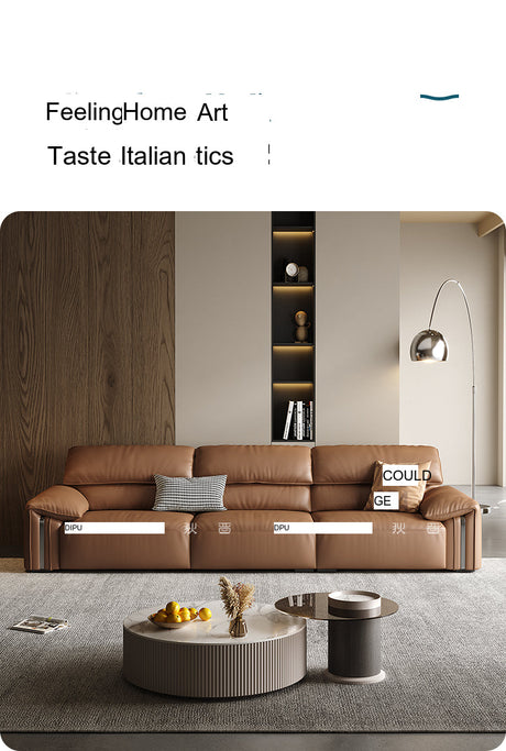 DIPU Kody Modern Retro Leather Sofa from DIPU