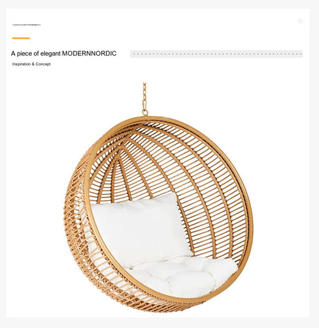 DIME GARDEN Alhambra Cozy Indoor Hanging Basket Cradle from DIME GARDEN