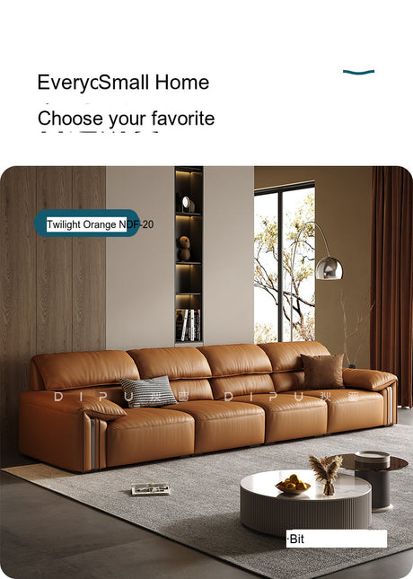DIPU Kody Modern Retro Leather Sofa from DIPU