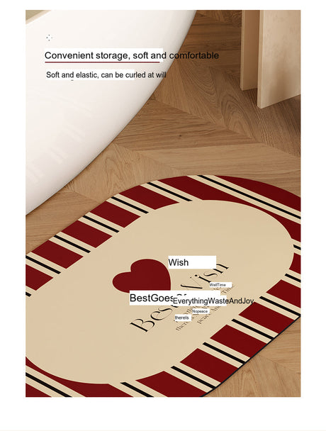 VANT Marigold Soft Plush Non-Slip Bathroom Mat from VANT