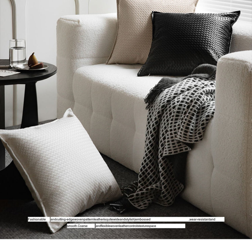 VANT Araminta Elegant Braided Luxury Cushion Pillow from VANT