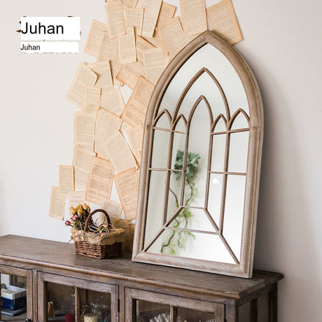JUHAN Tamsin Elegant Vintage Floor Mirror from JUHAN