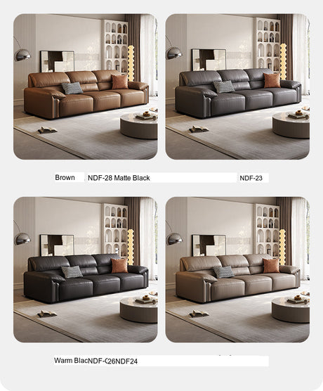 DIPU Kody Modern Retro Leather Sofa from DIPU