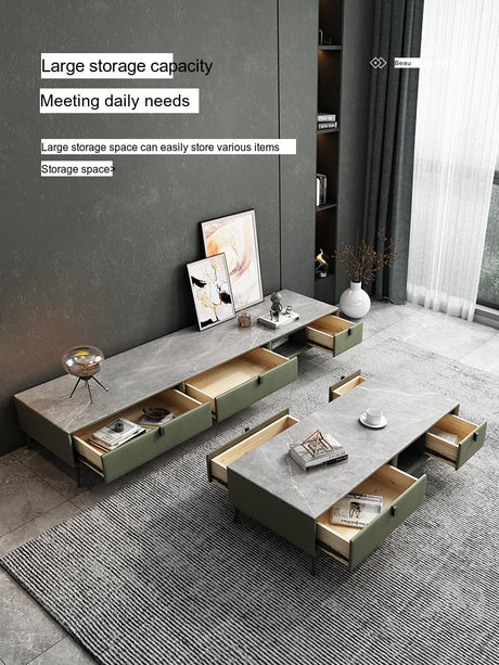 FASATI ALEXANDER Sleek Modern Storage Coffee Table from FASATI