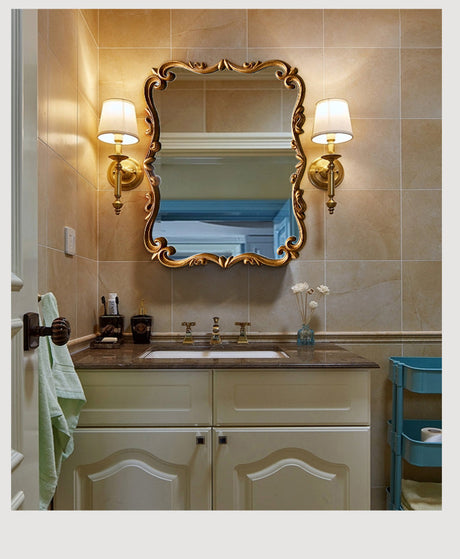 LANXESS Verity Elegant Vintage Wall-Mounted Dressing Mirror from LANXESS