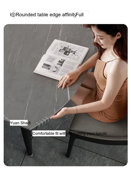 FASATI Oliver Modern Minimalist Folding Rock Panel Table from FASATI