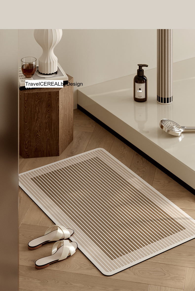VANT Matsumoto Ultra-Absorbent Quick-Dry Bathroom Mat from VANT