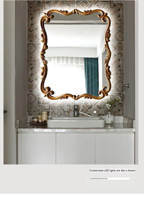 LANXESS Verity Elegant Vintage Wall-Mounted Dressing Mirror from LANXESS