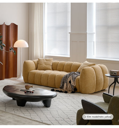 MOYU Santiago Velvet Retro Charm Modern Sofa from MOYU