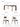 FASATI Leonardo Chic Minimalist Wood Dining Set from FASATI
