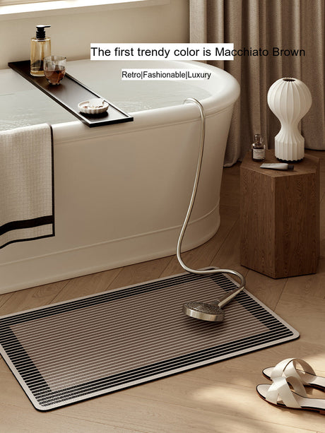 VANT Matsumoto Ultra-Absorbent Quick-Dry Bathroom Mat from VANT