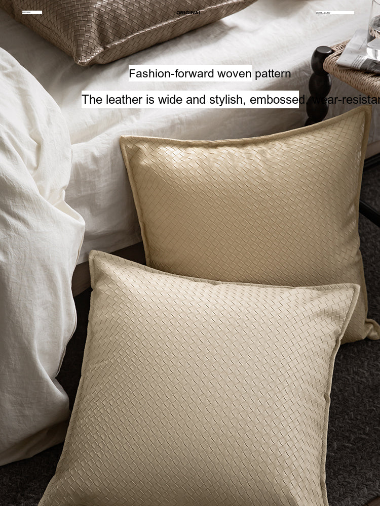 VANT Montserrat Light Luxury Soft Cowhide Pillow Case from VANT